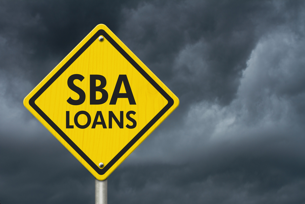 SBA loans sign